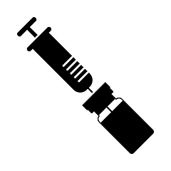 Image showing Covid Vaccine Icon