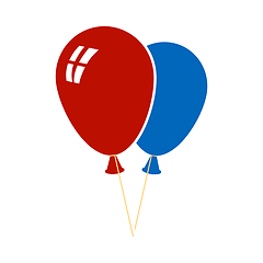 Image showing Two Balloons Icon