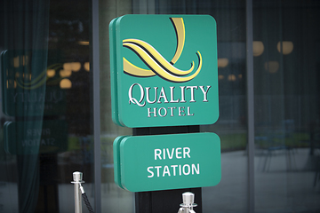 Image showing Hotel Sign