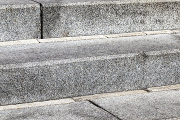 Image showing old staircase , closeup