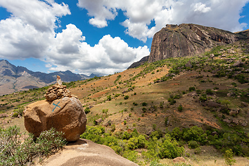 Image showing Andringitra national park,mountain landscape, Madagascar wilderness landscape