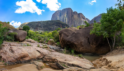 Image showing Andringitra national park,mountain landscape, Madagascar wilderness landscape