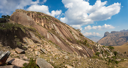 Image showing Andringitra national park,mountain landscape, Madagascar wilderness landscape