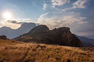 Image showing Andringitra national park,mountain landscape, Madagascar wilderness landscape