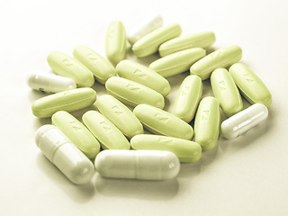 Image showing Vintage looking Pills picture