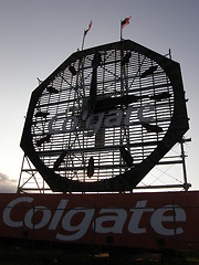 Image showing Colgate Clock in Jersey City