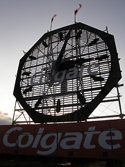 Image showing Colgate Clock in Jersey City