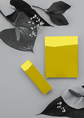 Image showing Colors of the year 2021: Ultimate Gray and Illuminating yellow concept