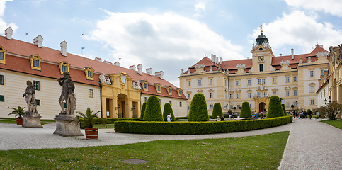 Image showing Chateau Valtice, Czech Republic, Lednice-Valtice Cultural Landscape is World Heritage Site by UNESCO.