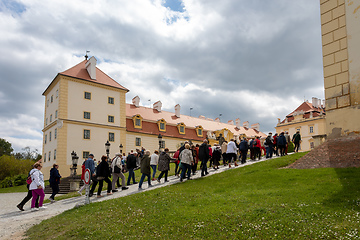 Image showing Chateau Valtice, Czech Republic, Lednice-Valtice Cultural Landscape is World Heritage Site by UNESCO.