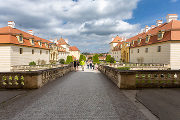 Image showing Chateau Valtice, Czech Republic, Lednice-Valtice Cultural Landscape is World Heritage Site by UNESCO.
