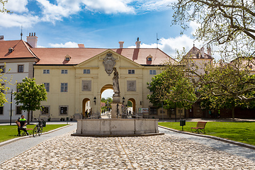 Image showing Chateau Valtice, Czech Republic, Lednice-Valtice Cultural Landscape is World Heritage Site by UNESCO.