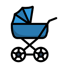 Image showing Pram Icon