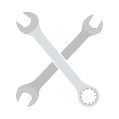 Image showing Crossed Wrench Icon