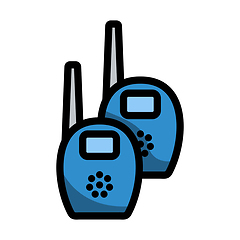 Image showing Baby Radio Monitor Icon