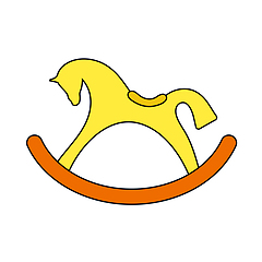 Image showing Rocking Horse Icon