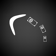 Image showing Cashback Boomerang Icon