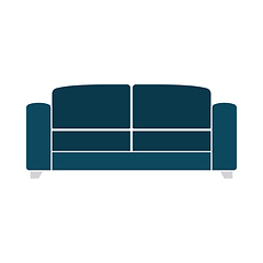 Image showing Office Sofa Icon