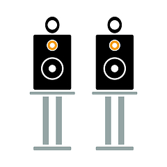 Image showing Audio System Speakers Icon