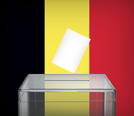 Image showing Concept image for elections in Belgium