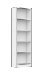Image showing Sketch of bookcase
