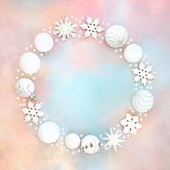 Image showing Christmas Fantasy Festive Wreath Design