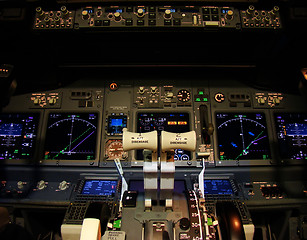 Image showing Flight deck