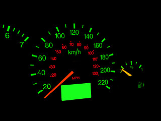 Image showing Car dashboard