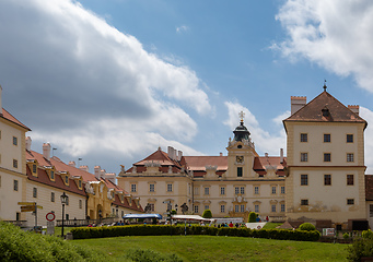 Image showing Chateau Valtice, Czech Republic, Lednice-Valtice Cultural Landscape is World Heritage Site by UNESCO.