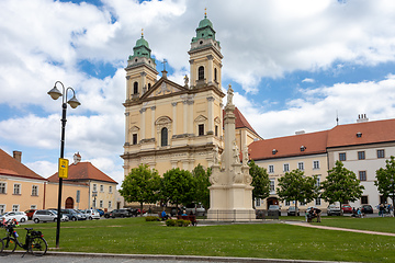 Image showing Church of the Assumption of the Virgin Mary in Valtice, Czech republic