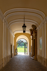 Image showing Chateau Valtice, Czech Republic, Lednice-Valtice Cultural Landscape is World Heritage Site by UNESCO.