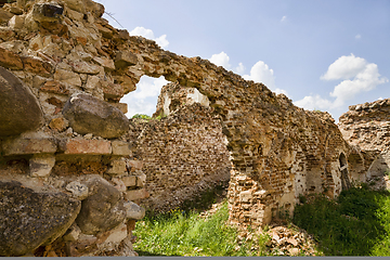 Image showing ruins of a fortress in Europe