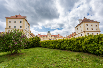 Image showing Chateau Valtice, Czech Republic, Lednice-Valtice Cultural Landscape is World Heritage Site by UNESCO.