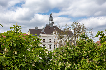 Image showing Town hall in Valtice, South Moravia, Czech Republic