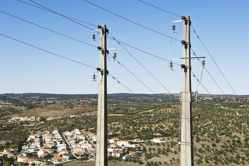 Image showing Power lines