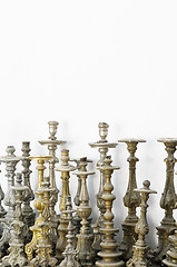 Image showing Old candlesticks