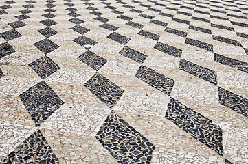 Image showing Decorative stone pavement