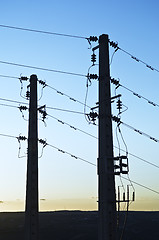 Image showing Power lines