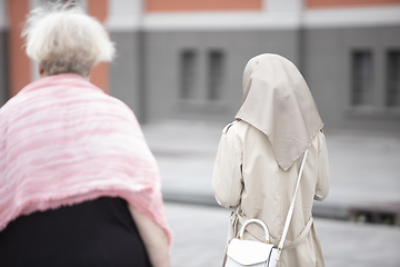 Image showing People with Religious Clothes