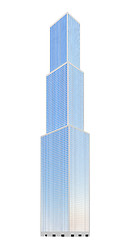 Image showing skyscraper over white