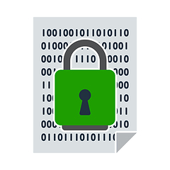 Image showing Data Security Icon