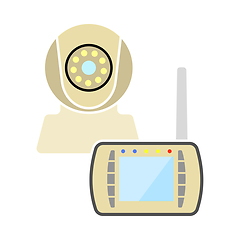 Image showing Baby Monitor Icon