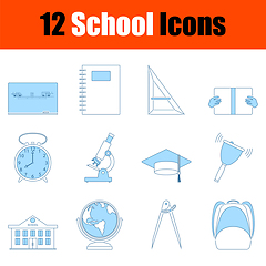 Image showing School Icon Set