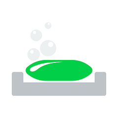 Image showing Soap-dish Icon