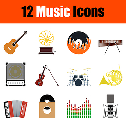 Image showing Music Icon Set