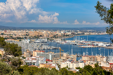 Image showing Palma de Mallorca cityscape. Balearic Islands Mallorca Spain.