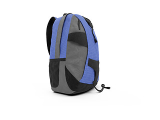 Image showing Blue rucksack