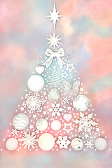 Image showing Christmas Tree Fantasy Surreal Festive Design