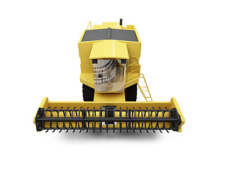 Image showing Combine Harvester