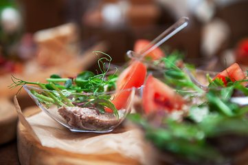 Image showing Tasty beef tongue meat